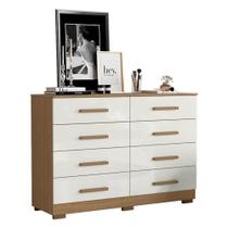 Cômoda 8 Gavetas 2014148 Atacama Off White - Aramóveis