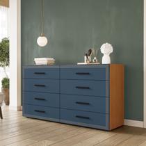 Cômoda 8 Gavetas 83,5x150,1x46 Cm Valência