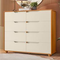 Cômoda 8 Gavetas Flex Doble Albatroz