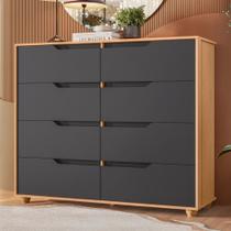 Cômoda 8 Gavetas Flex Doble Albatroz