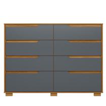 Cômoda 8 Gavetas Geórgia Freijó Moval Móveis Cômoda 8 Gavetas Geórgia Freijó Moval Móveis