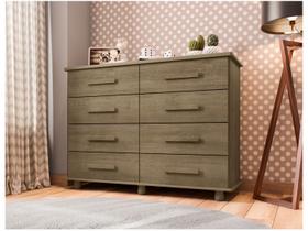 Cômoda 8 Gavetas Móveis Lanza Paris Cômoda 8 Gavetas Móveis Lanza Paris