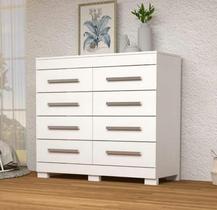 Cômoda 8gav Nalu Branco Cod: 641.039