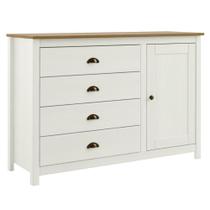 Cômoda 9149 4 Gavetas Madeira Maciça Taeda Branco Freijo Milani Movelaria Cômoda 9149 4 Gavetas Madeira Maciça Taeda Branco Freijo Milani Movelaria