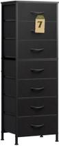 Cômoda Alta WLIVE com 7 Gavetas de Tecido para Armazenamento 40 x 32 x 115 cm