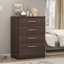 Cômoda Ambiente Astral 4 Gavetas Café Touch - Demóbile