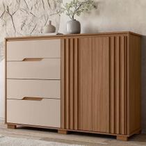 Cômoda Ambiente Texas Carvalho Fendi - Moval