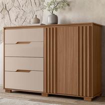 Cômoda Ambiente Texas Carvalho Fendi - Moval