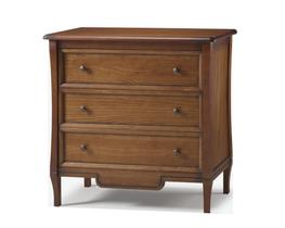 Cômoda Amsterdã 3 Gavetas Madeira Maciça Weihermann