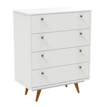 Cômoda Ancien Plus 4 GV Branca Cômoda Ancien Plus 4 GV Branca