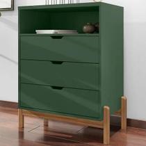 Cômoda antares casa d 96 cm altura verde oliva Cômoda antares casa d 96 cm altura verde oliva