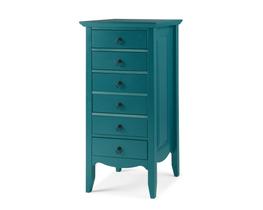 Cômoda Antoinete Estreita 6 Gavetas Weihermann