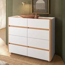 Cômoda Aparador 08 Gavetas Essence