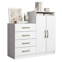 Comoda arv londres 2pt 4gav branco