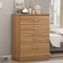 Cômoda Astral 4 Gavetas Amêndola Touch Demóbile - Bela Móveis