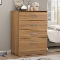 Cômoda Astral 4 Gavetas Amêndola Touch - Demóbile Cômoda Astral 4 Gavetas Amêndola Touch - Demóbile