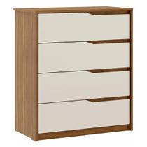 Cômoda Atria Quarto com 4 Gavetas