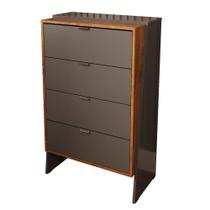 Cômoda Aurora Quarto com 4 Gavetas