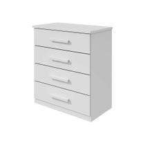 Cômoda Baião 4 GV Branca Cômoda Baião 4 GV Branca