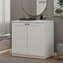 Cômoda Balcão 2 Portas Provençal Infinity branco Cômoda Balcão 2 Portas Provençal Infinity branco