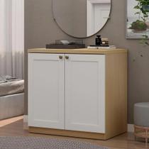 Cômoda Balcão 2 Portas Provençal Infinity Savana/Branco Cômoda Balcão 2 Portas Provençal Infinity Savana/Branco