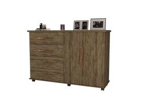 Comoda Bali Amendoa/Wood Luxo Móveis Primus