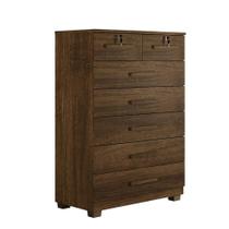 Cômoda Barcelona 7 Gavetas com Chave Benetil Imbuia Cômoda Barcelona 7 Gavetas com Chave Benetil Imbuia