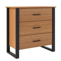 Cômoda Barry 3 GV Freijó e Preta