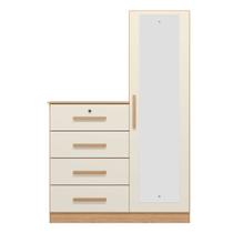 Cômoda Belize Plus com Espelho Albatroz Cômoda Belize Plus com Espelho Albatroz