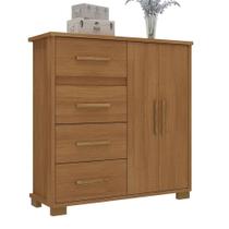 Cômoda Bella 2 Portas 4 Gavetas Cinamomo - Rodial Cômoda Bella 2 Portas 4 Gavetas Cinamomo - Rodial
