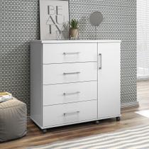 Cômoda Belle 04 Gavetas e 01 Porta Lukaliam Móveis
