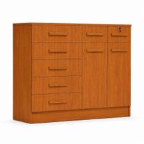 Cômoda Bianchi Petrus 2 Portas 7 Gavetas Cômoda Bianchi Petrus 2 Portas 7 Gavetas