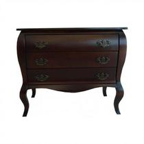 Cômoda Bombê com Frente Abaulada Lisa - Tommy Design