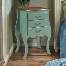 Cômoda Bombê Grande de Madeira com 3 Gavetas