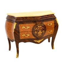 Cômoda Bombê Marquiterrie Central Florais Fino Acabamento