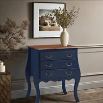 Cômoda Bombê Samara com 3 Gavetas