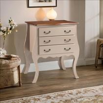 Cômoda Bombê Samara com 3 Gavetas