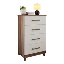 Cômoda Brenda 4 Gavetas Com Pé Móveis Paraná