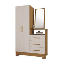 Cômoda c/ espelho 2 portas 3 gavetas NT5165 Notável Móveis