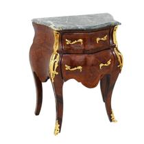 Comoda Cabeceira Francês 60cm Bombê Maciça Rádica Luxo Comoda Cabeceira Francês 60cm Bombê Maciça Rádica Luxo