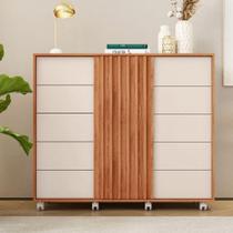 Comoda Caemun Pegasus 2 Portas 5 Gavetas Freijo Off White Comoda Caemun Pegasus 2 Portas 5 Gavetas Freijo Off White