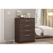 Cômoda Casal Astral c/ 4 Gavetas Cafe Touch - Demóbile Cômoda Casal Astral c/ 4 Gavetas Cafe Touch - Demóbile