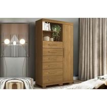 Cômoda Casal Marabá c/1 Porta 6Gavs e Pés Cinamomo - S. Andirá Cômoda Casal Marabá c/1 Porta 6Gavs e Pés Cinamomo - S. Andirá