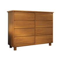 Cômoda Classic 8 Gavetas Madeira maciça