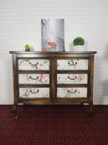 Comoda Classic Luis Xv Com Tecido