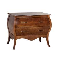 Cômoda Clássica Abaulada 2 Gavetas - Tommy Design