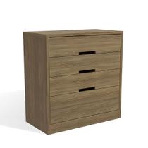 Cômoda com 3 Gavetas e 1 Gavetão S824 Kappesberg