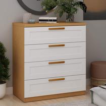 Cômoda com 4 Gavetas 79,2cm 100% MDF 0569 Madri Genialflex