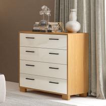 Cômoda com 4 gavetas 90cm 100% MDF W344 Dalla Costa