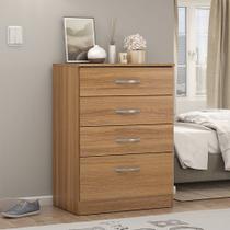 Cômoda com 4 Gavetas Astral Amêndola Touch Demóbile